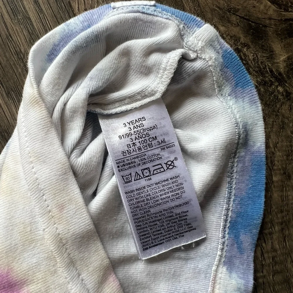 Disney Gap Tie Dye Pajamas
